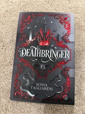 Deathbringer by Sonia Tagliareni - Black & Red Hardcover